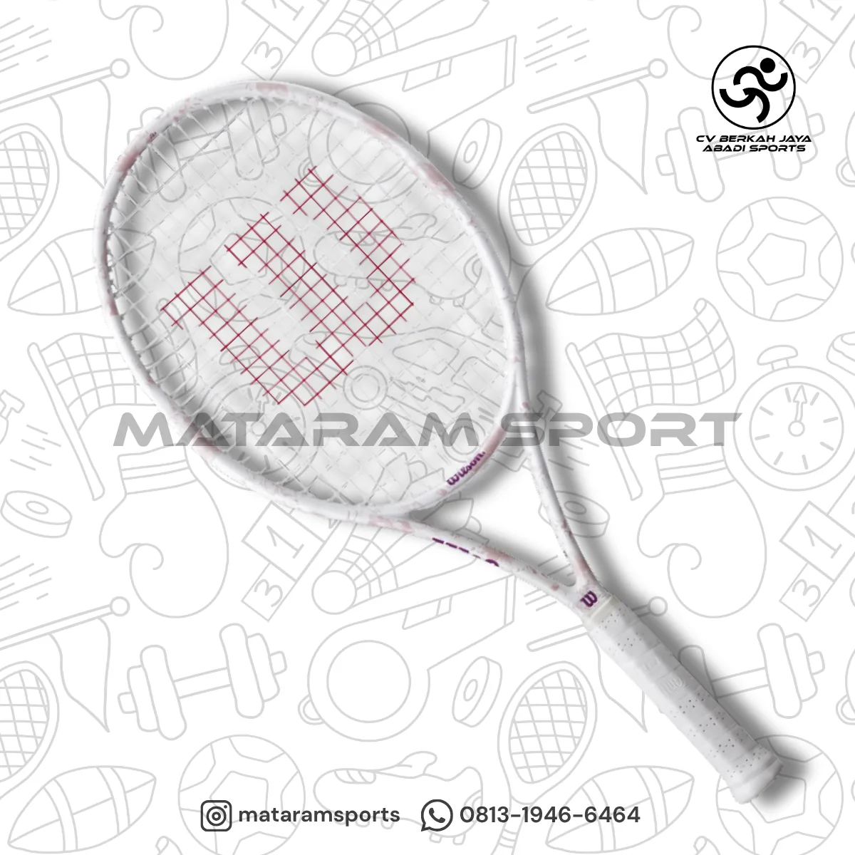 Raket Tenis Wilson Triumph 110 SE 4