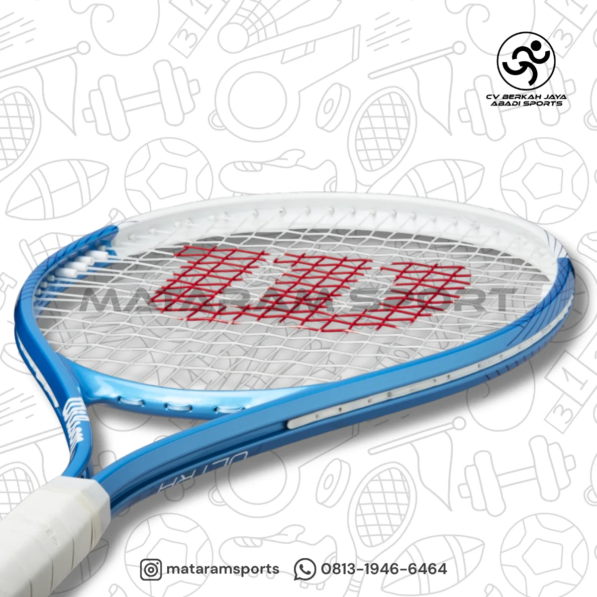 Raket Tenis Wilson ULTRA POWER 112 XL 5