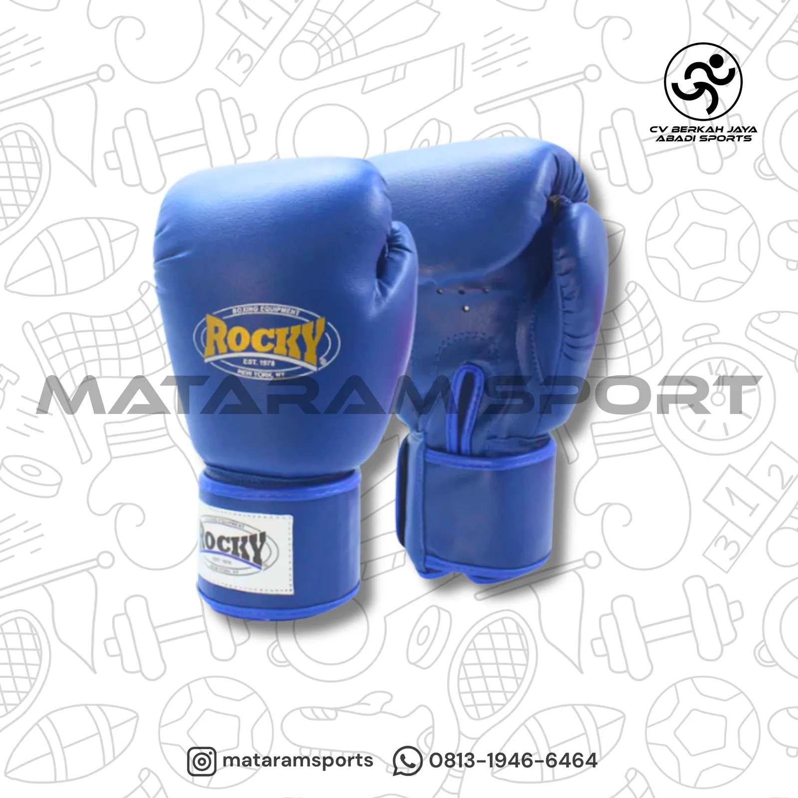Sarung Tangan Boxing Rocky RBG 1503 3