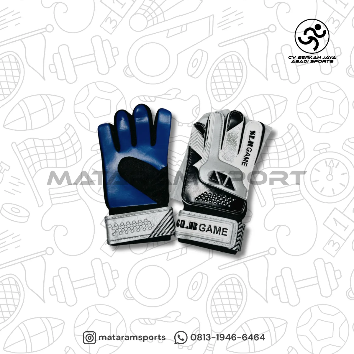 Sarung Tangan Keeper Junior - SPORTS MALUA & SLR GAME 5