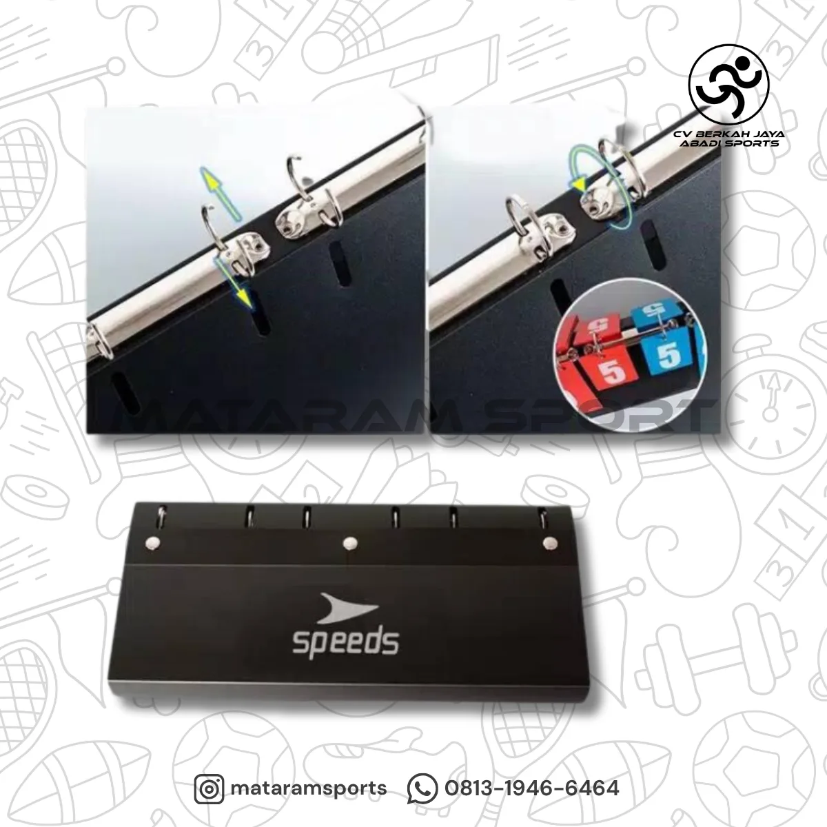 SCOREBOARD/PAPAN SKOR SPEEDS 2