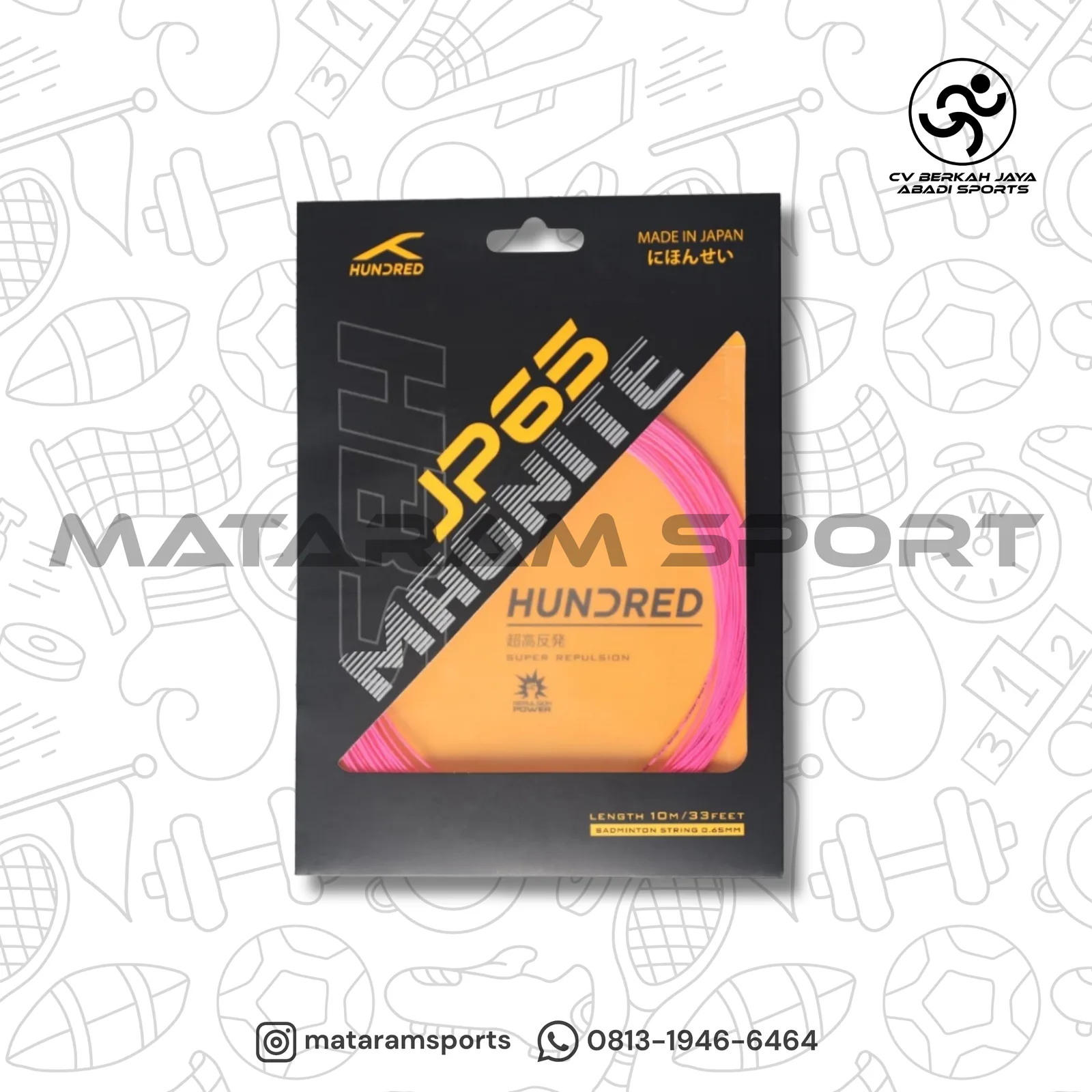 Senar Badminton Hundred JP65 Magnite 3