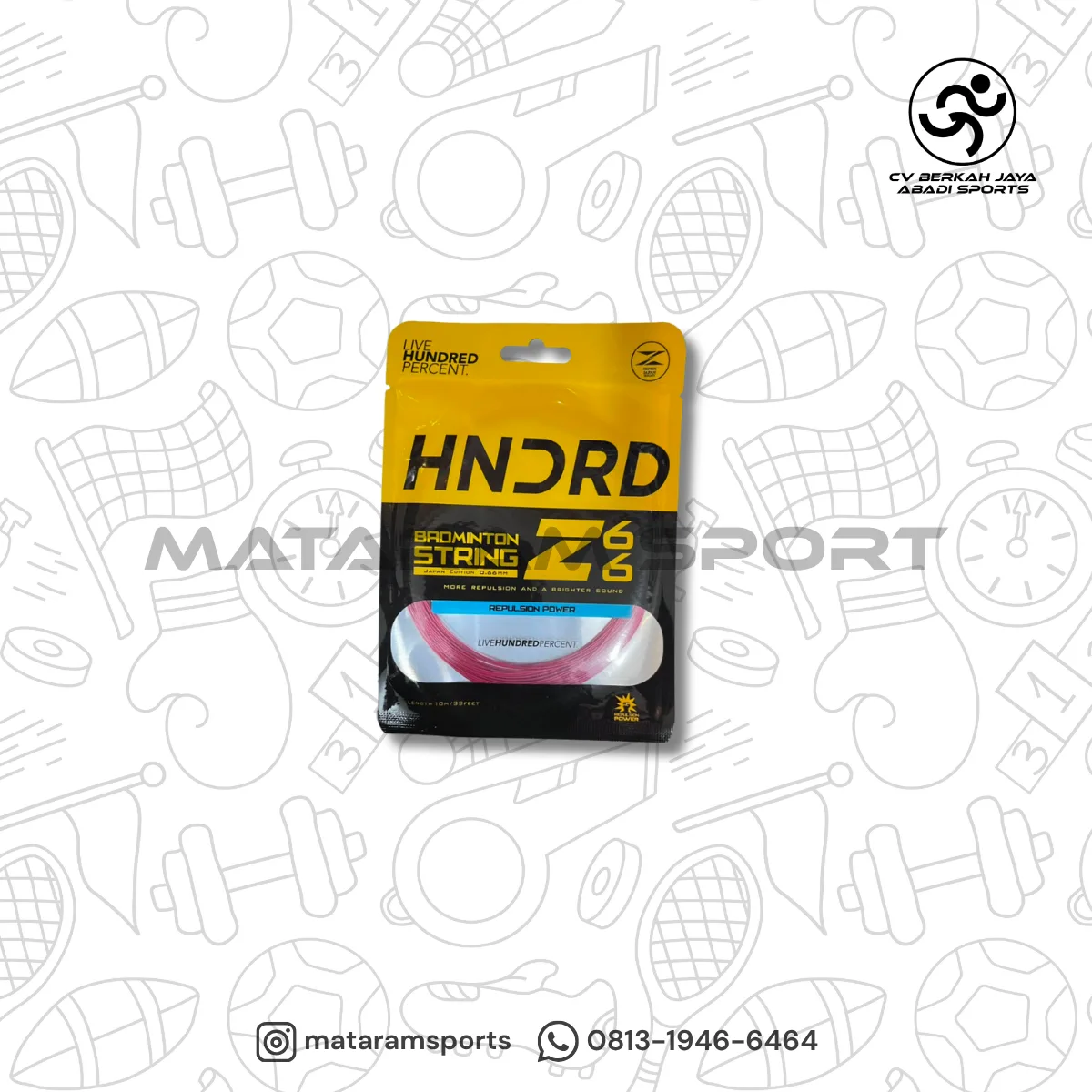 Senar Badminton Hundred Z 66 Boost 2