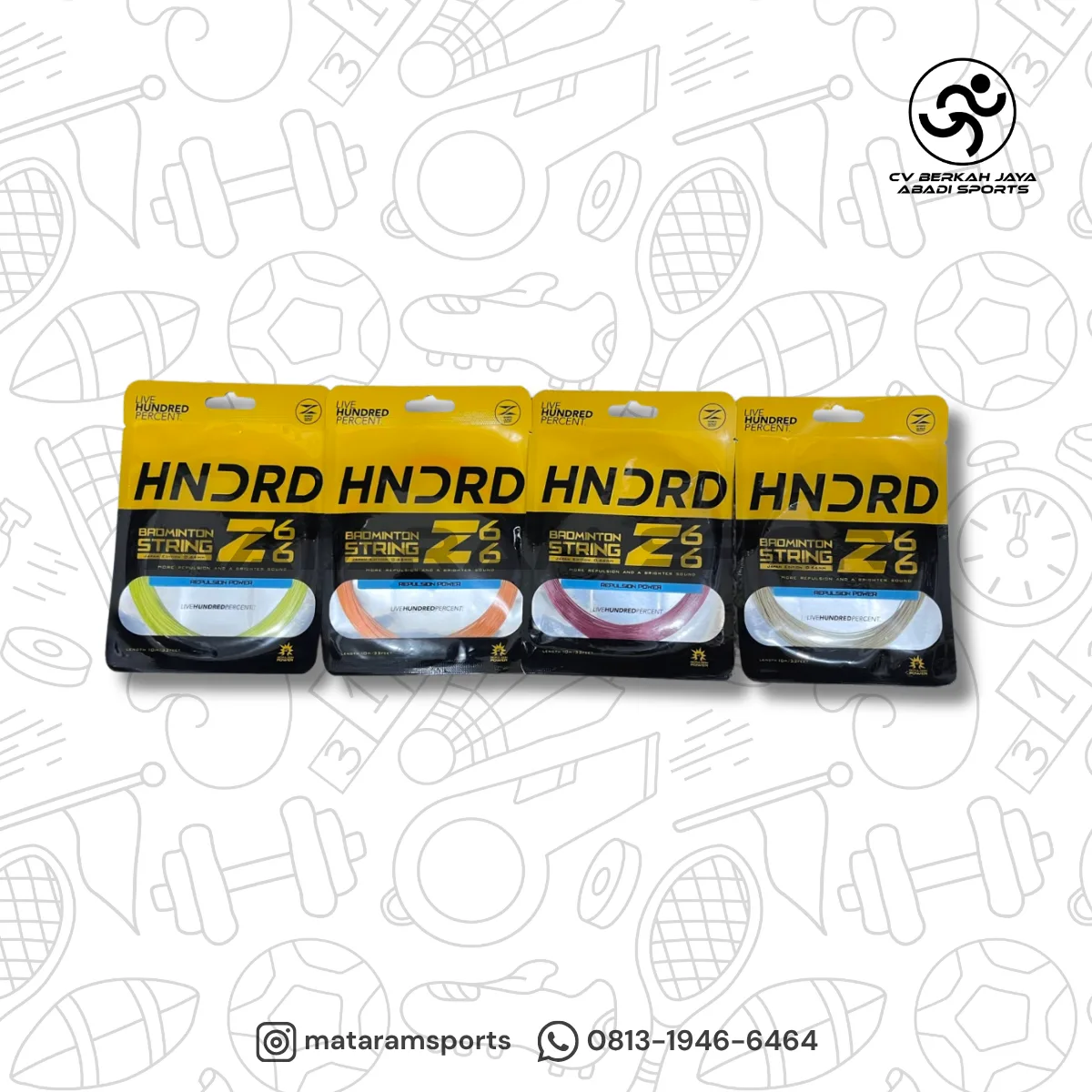 Senar Badminton Hundred Z 66 Boost