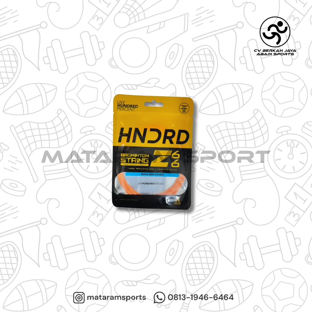 Senar Badminton Hundred Z 66 Boost 4