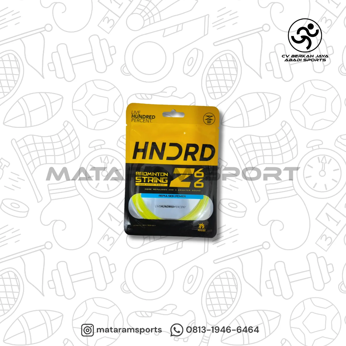 Senar Badminton Hundred Z 66 Boost 3