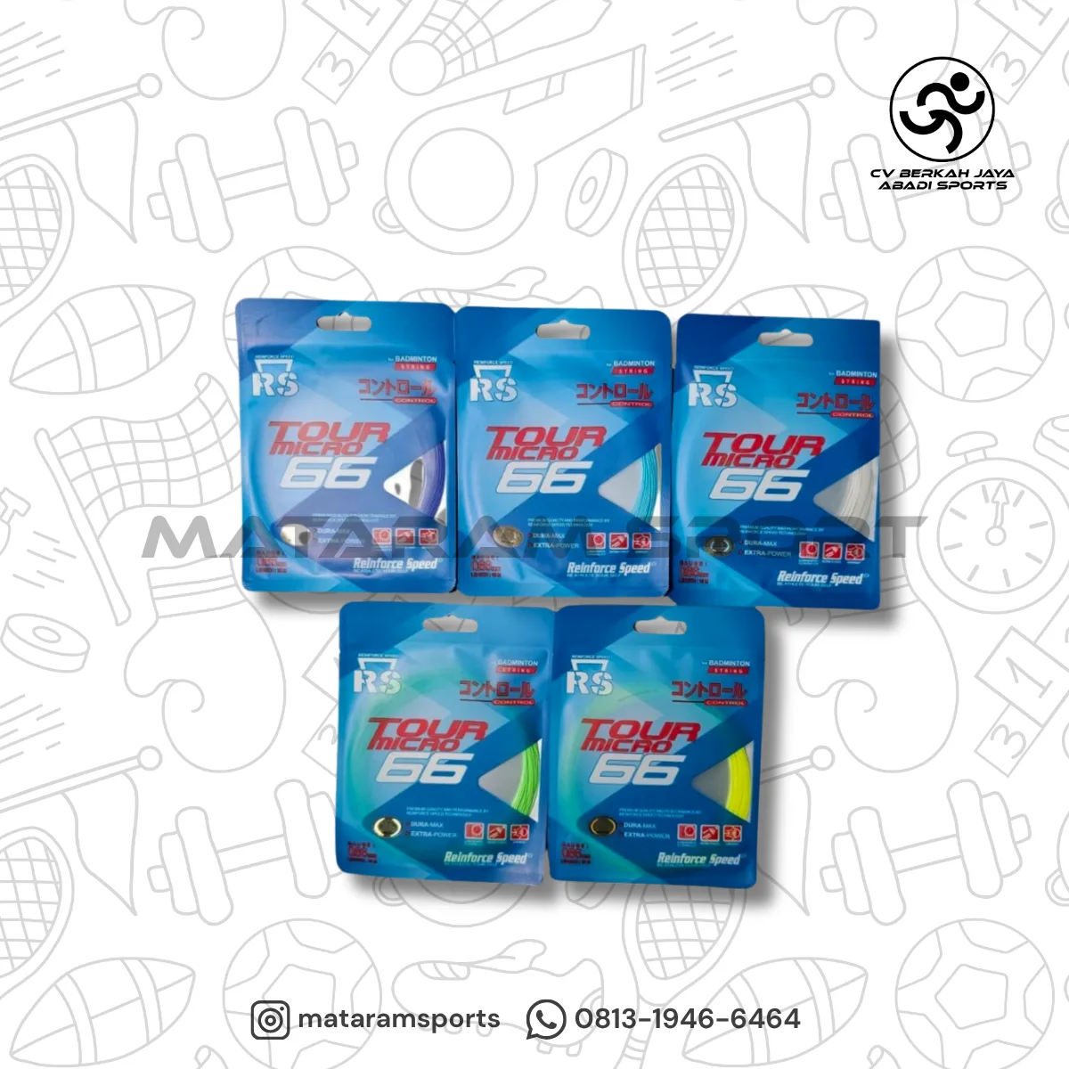 Senar Badminton RS Tour Micro 66