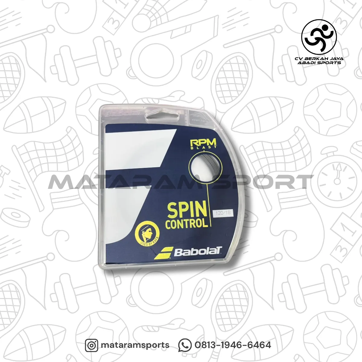 Senar Tenis Babolat RPM Blast Spin Control