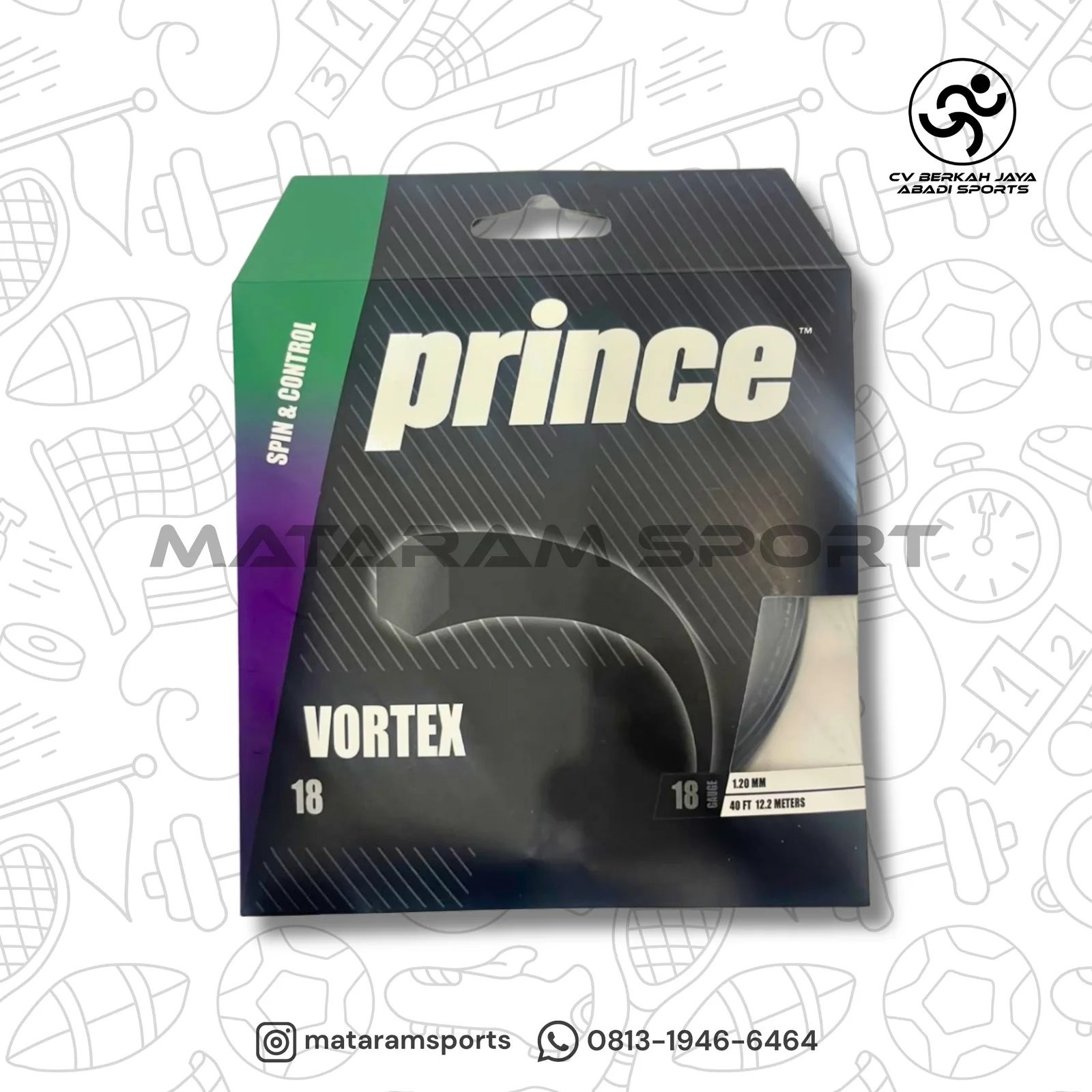 Senar Tenis Prince Vortex 18