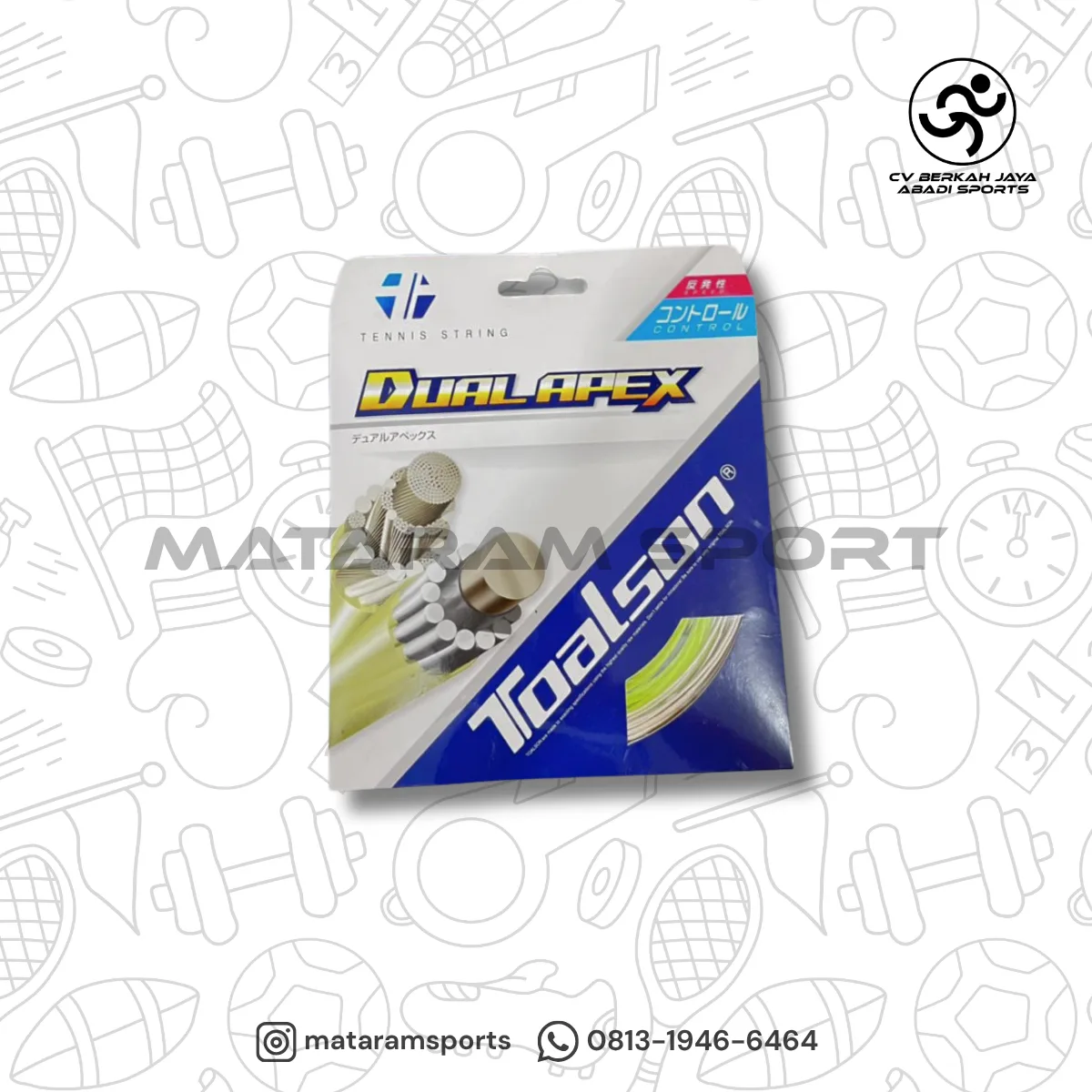 Senar Tenis Toalson DUALAPEX 2