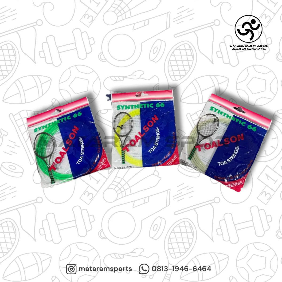 Senar Tenis Toalson Synthetic 66