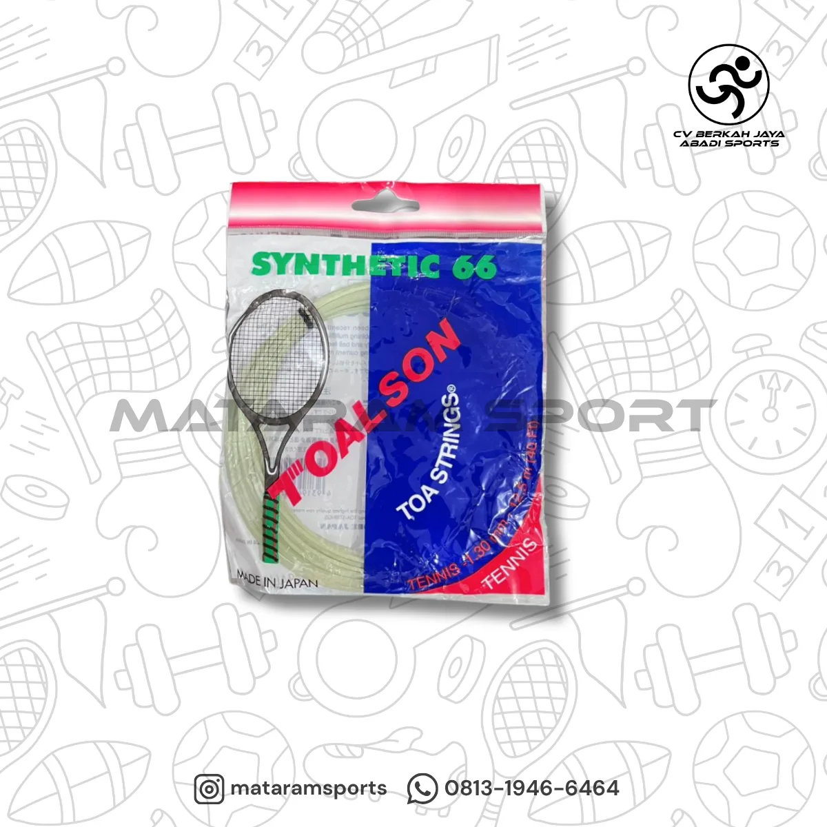 Senar Tenis Toalson Synthetic 66 4