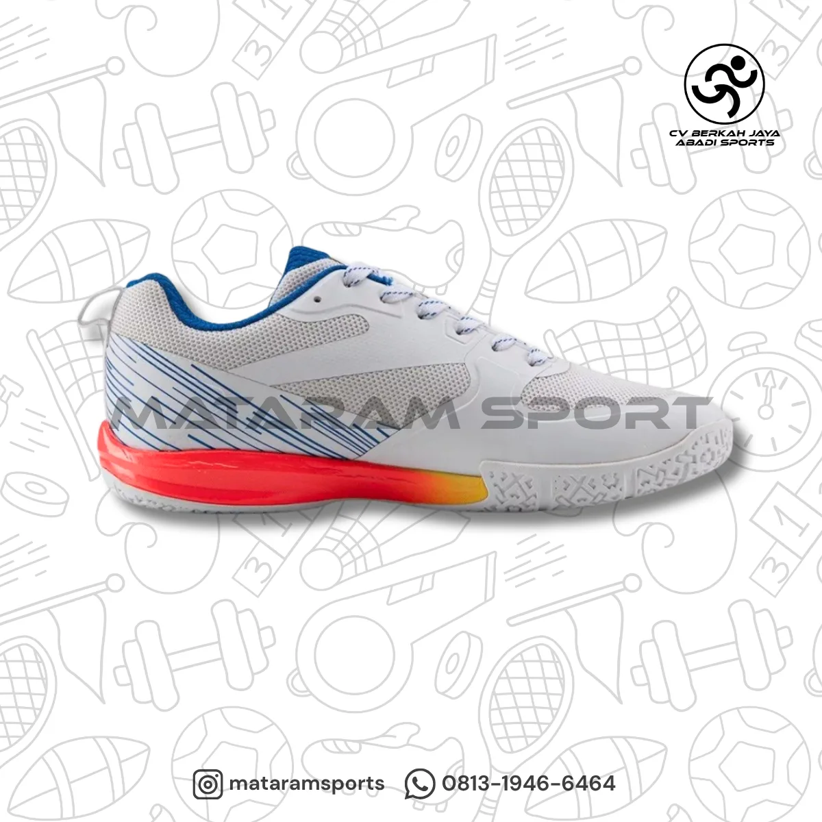 Sepatu Badminton Hundred Beast Max New Color 3