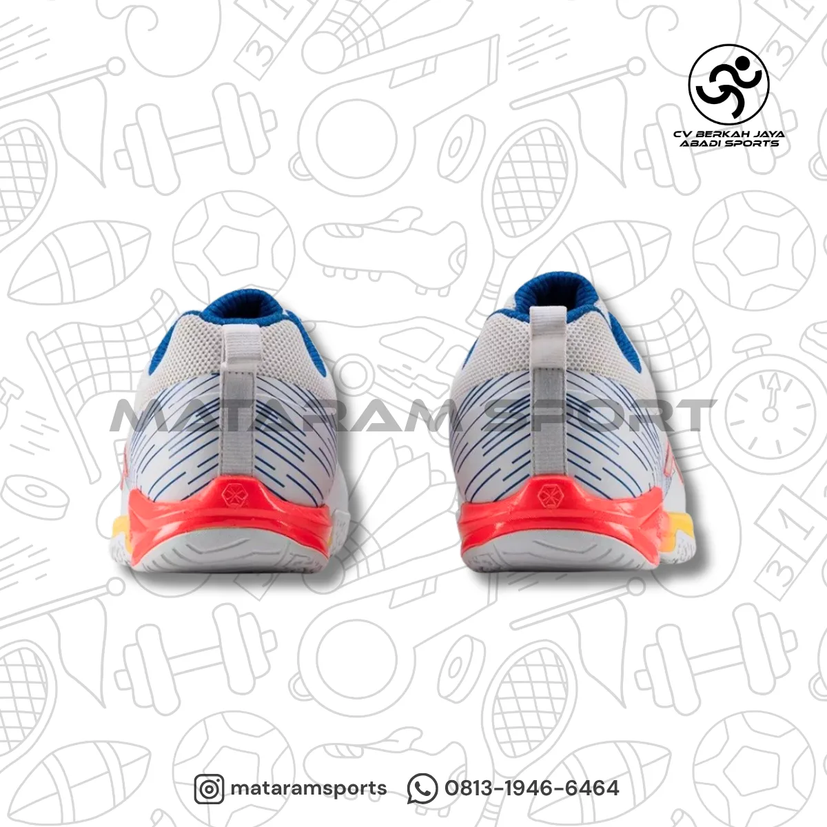 Sepatu Badminton Hundred Beast Max New Color 4
