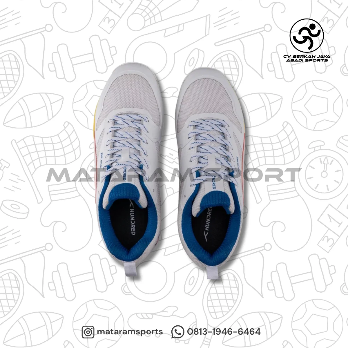 Sepatu Badminton Hundred Beast Max New Color 5
