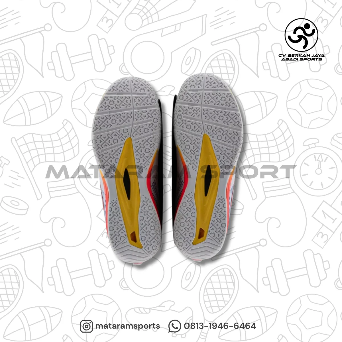 Sepatu Badminton Hundred Beast Max New Color 6