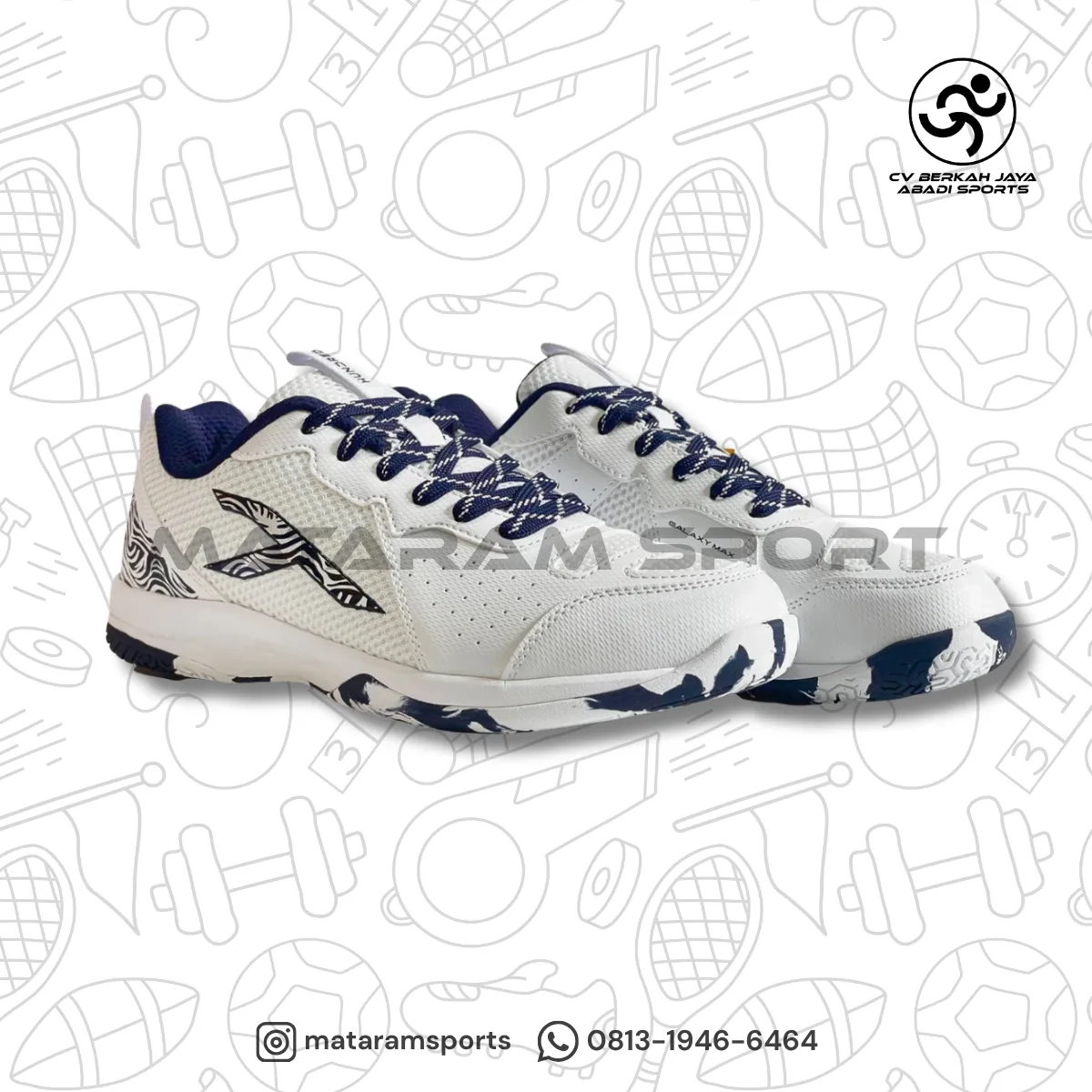 Sepatu Badminton Hundred Galaxy Max 4