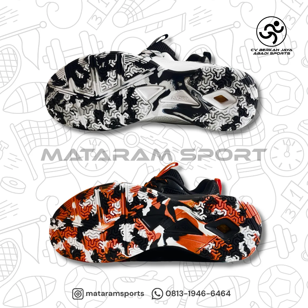 Sepatu Badminton Hundred Galaxy Max 6