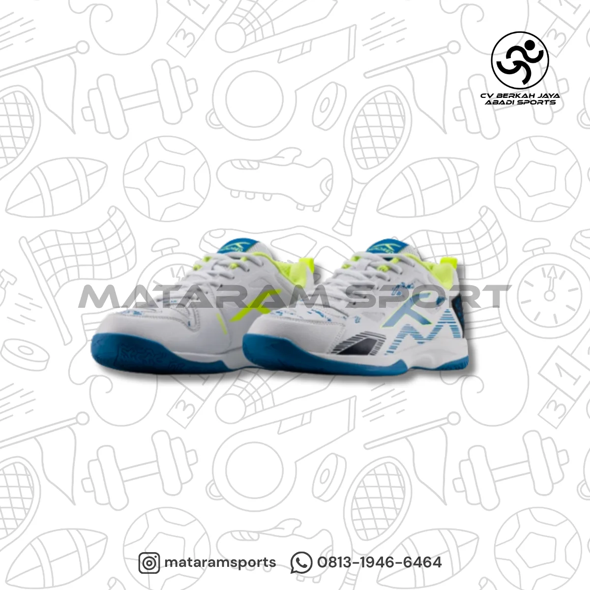 Sepatu Badminton Hundred Razor 3