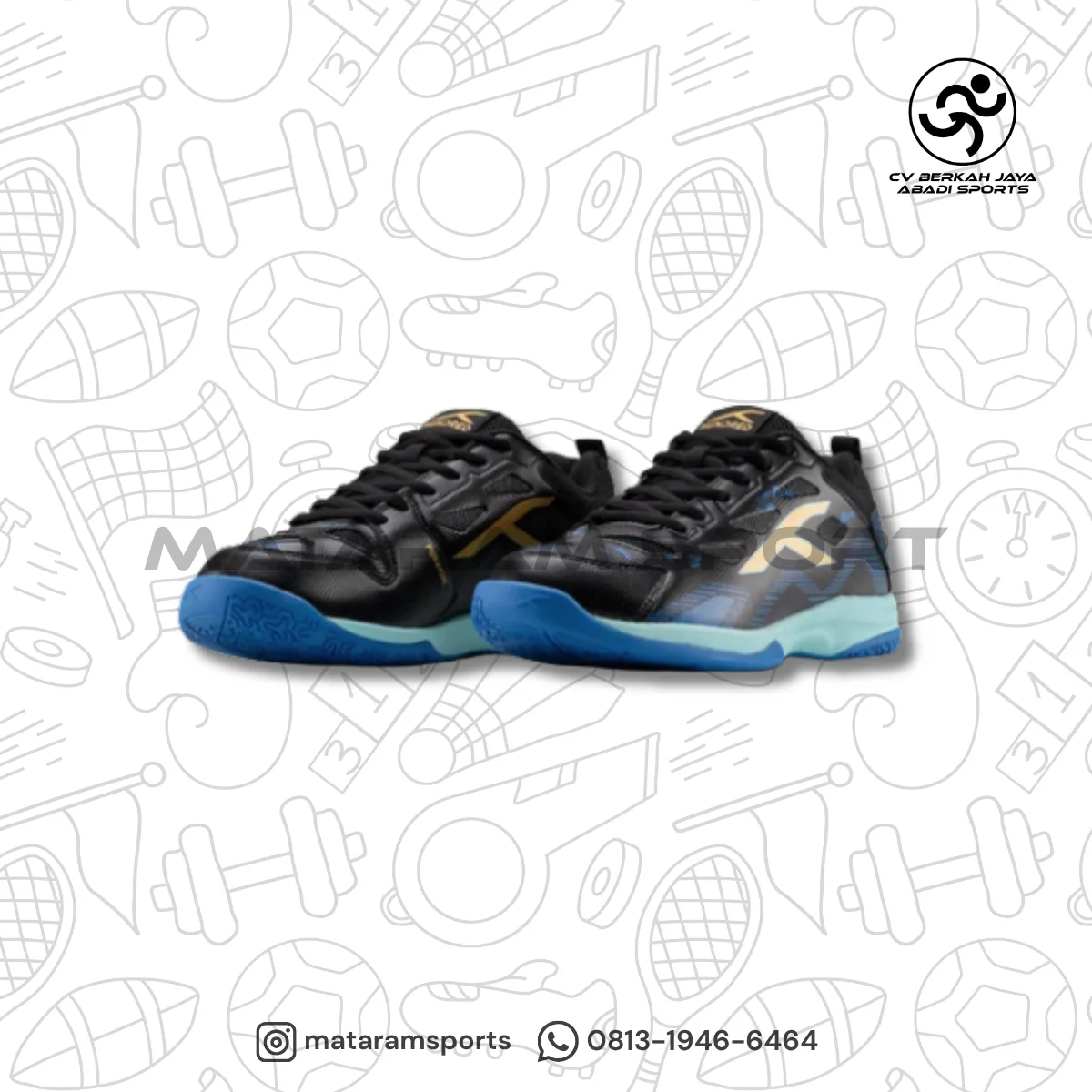 Sepatu Badminton Hundred Razor 4