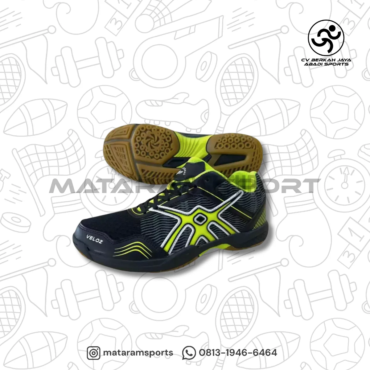 SEPATU BADMINTON PROFESIONAL VELOZ 4