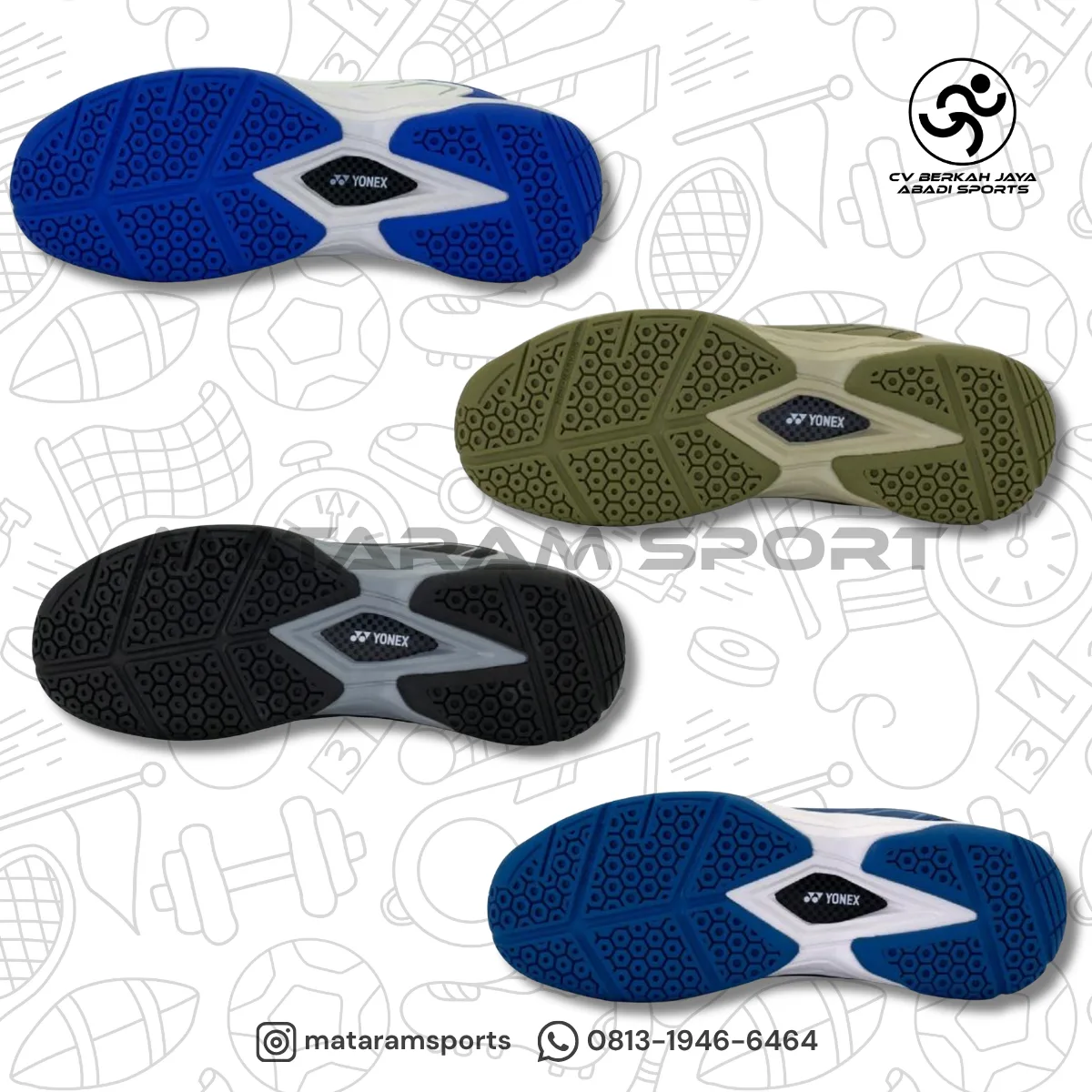 Sepatu Badminton Yonex Novadrive 7