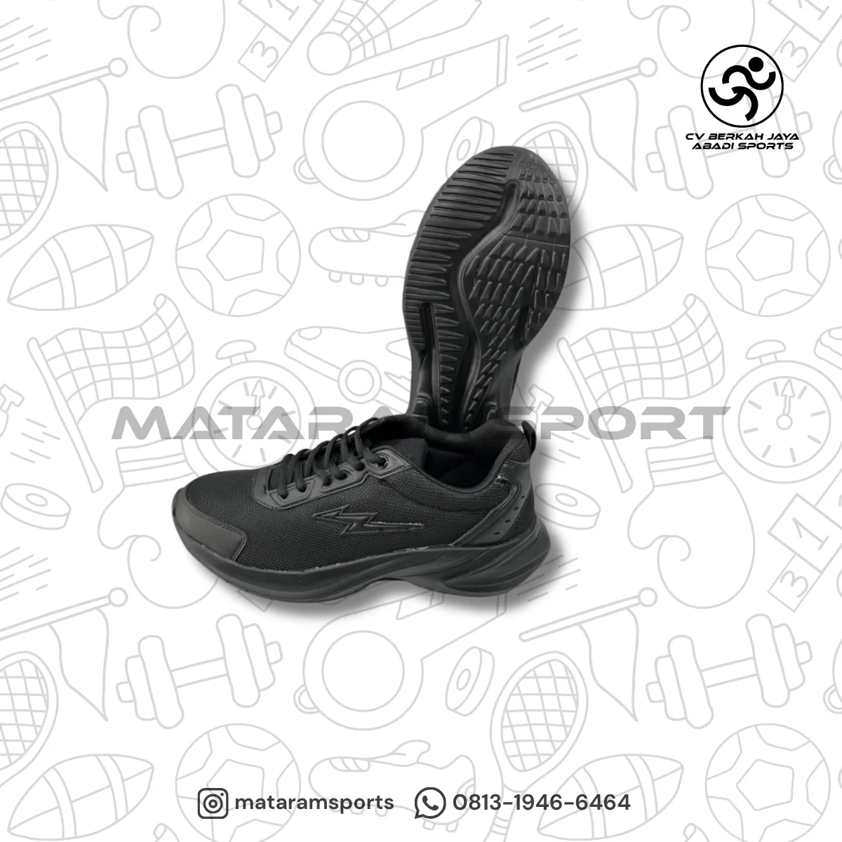Sepatu Casual / Sneakers Laser Mission 2