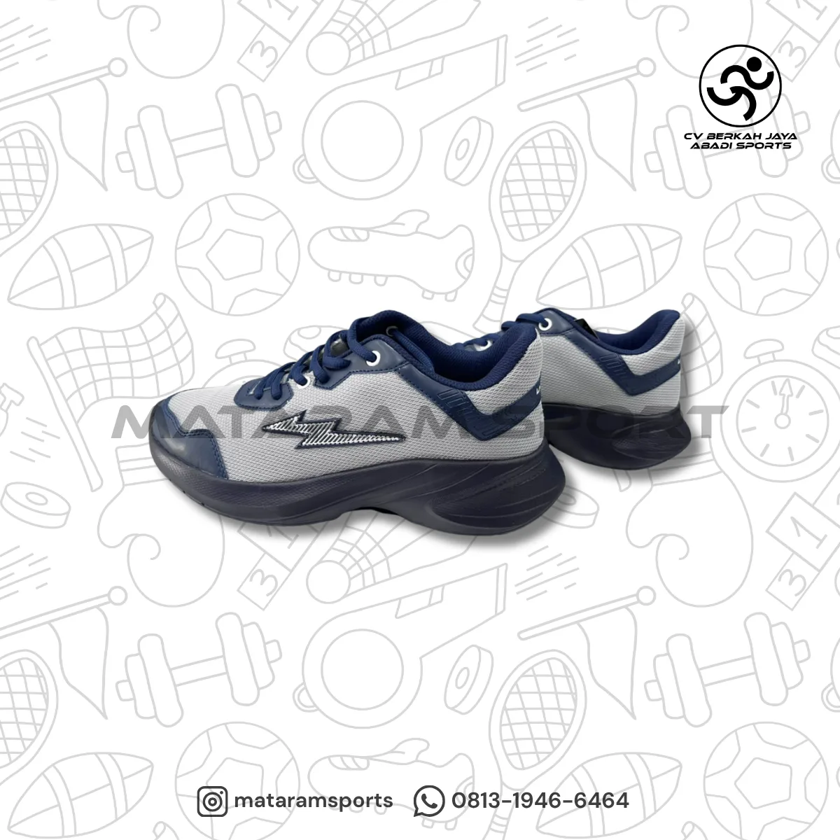 Sepatu Casual / Sneaker Laser Alpha
