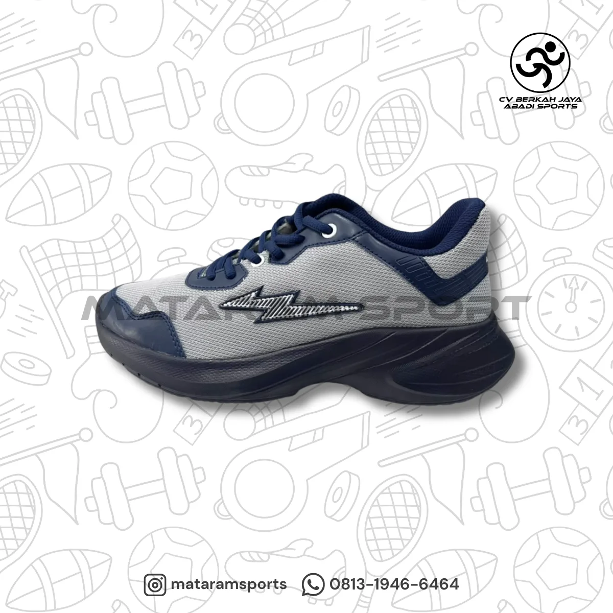 Sepatu Casual / Sneaker Laser Alpha 3