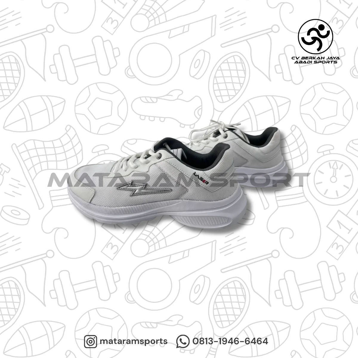 Sepatu Casual / Sneaker Laser Lexus