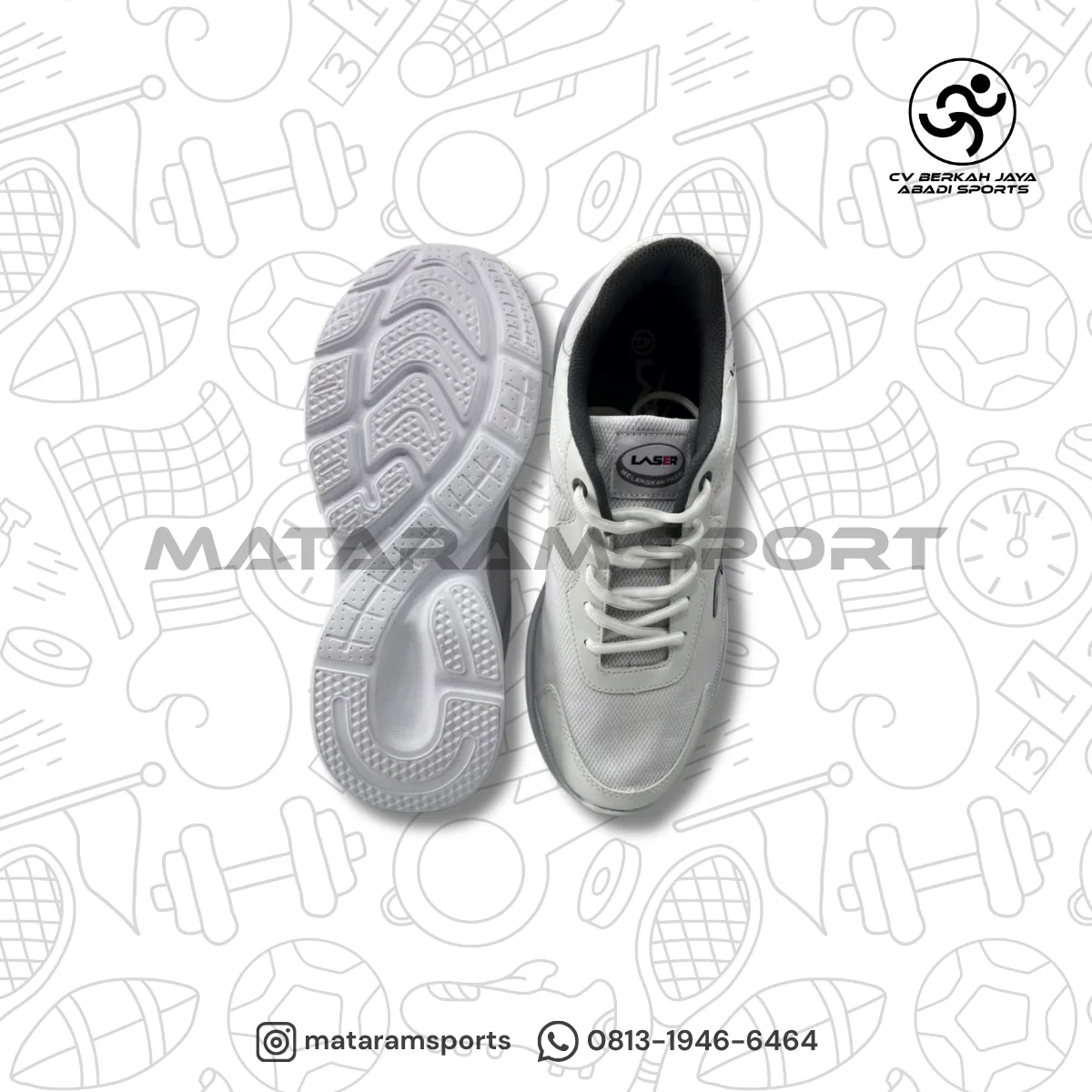 Sepatu Casual / Sneaker Laser Lexus 2