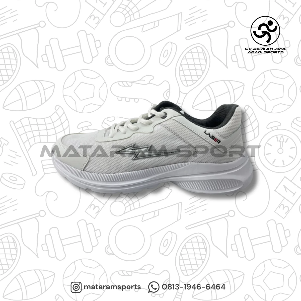 Sepatu Casual / Sneaker Laser Lexus 3