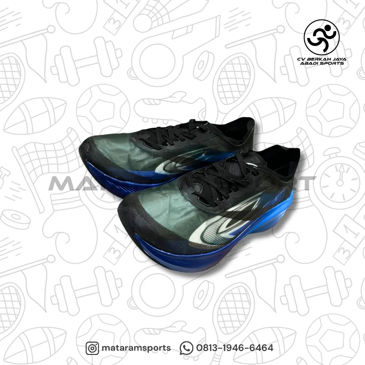 Sepatu Running 910 Nineten Haze Aegis