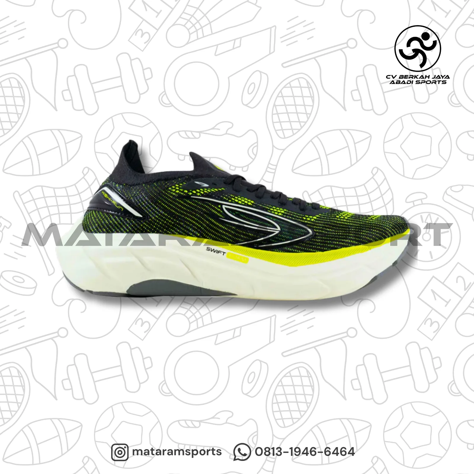 Sepatu Running Nineten 910 Kishi Run 2.0 4