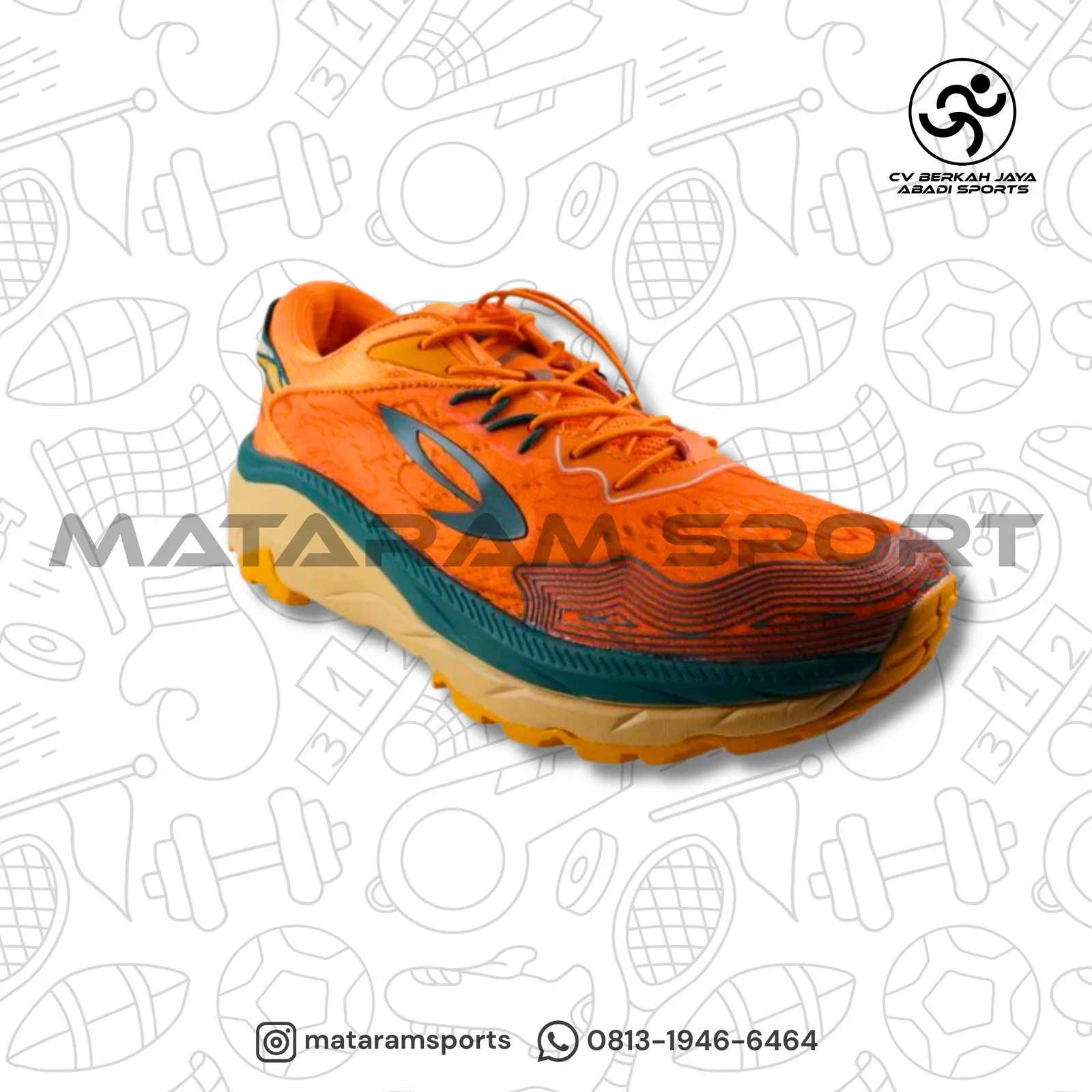 Sepatu Running Nineten 910 Yuza Mars Jezero 4