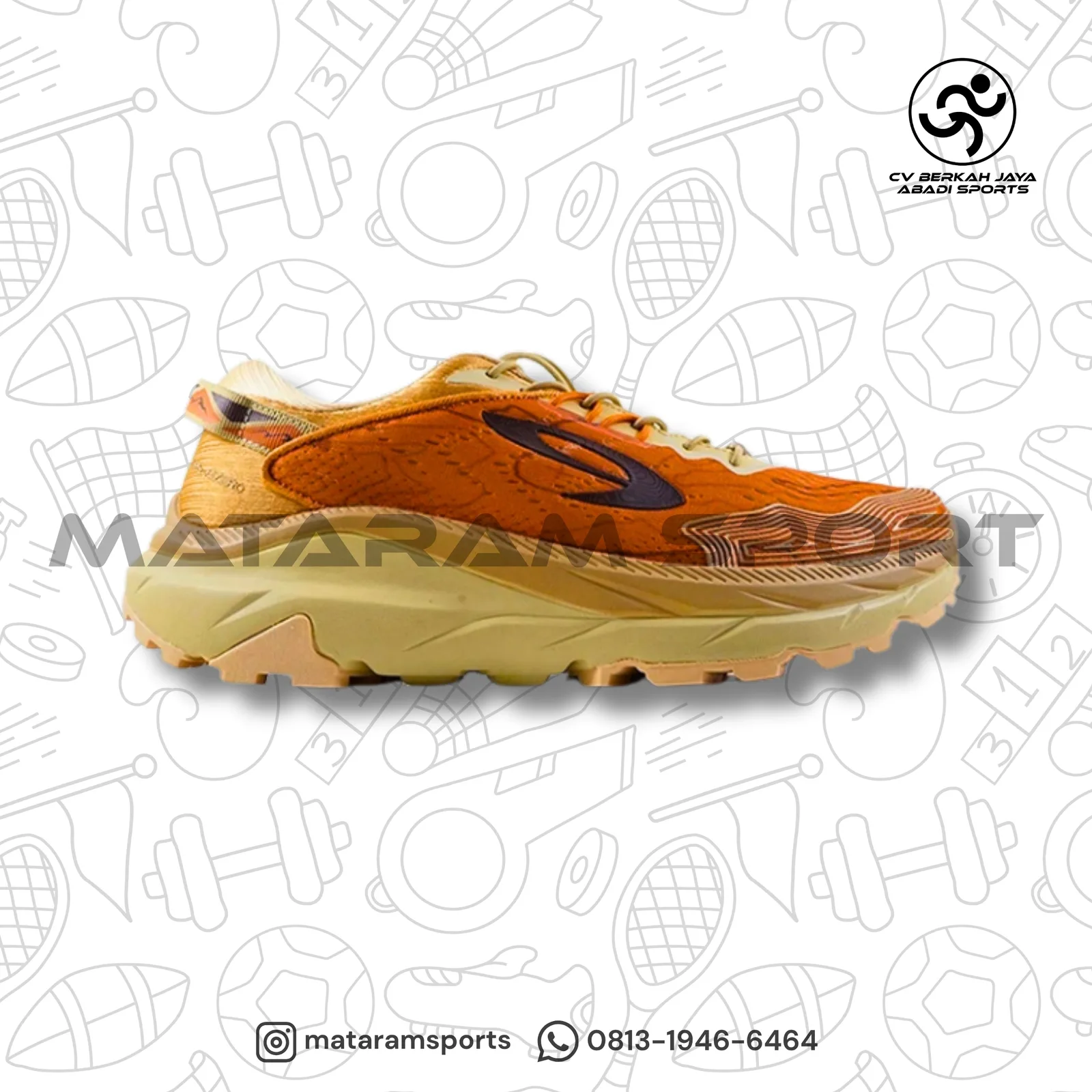 Sepatu Running Nineten 910 Yuza Mars Jezero 6