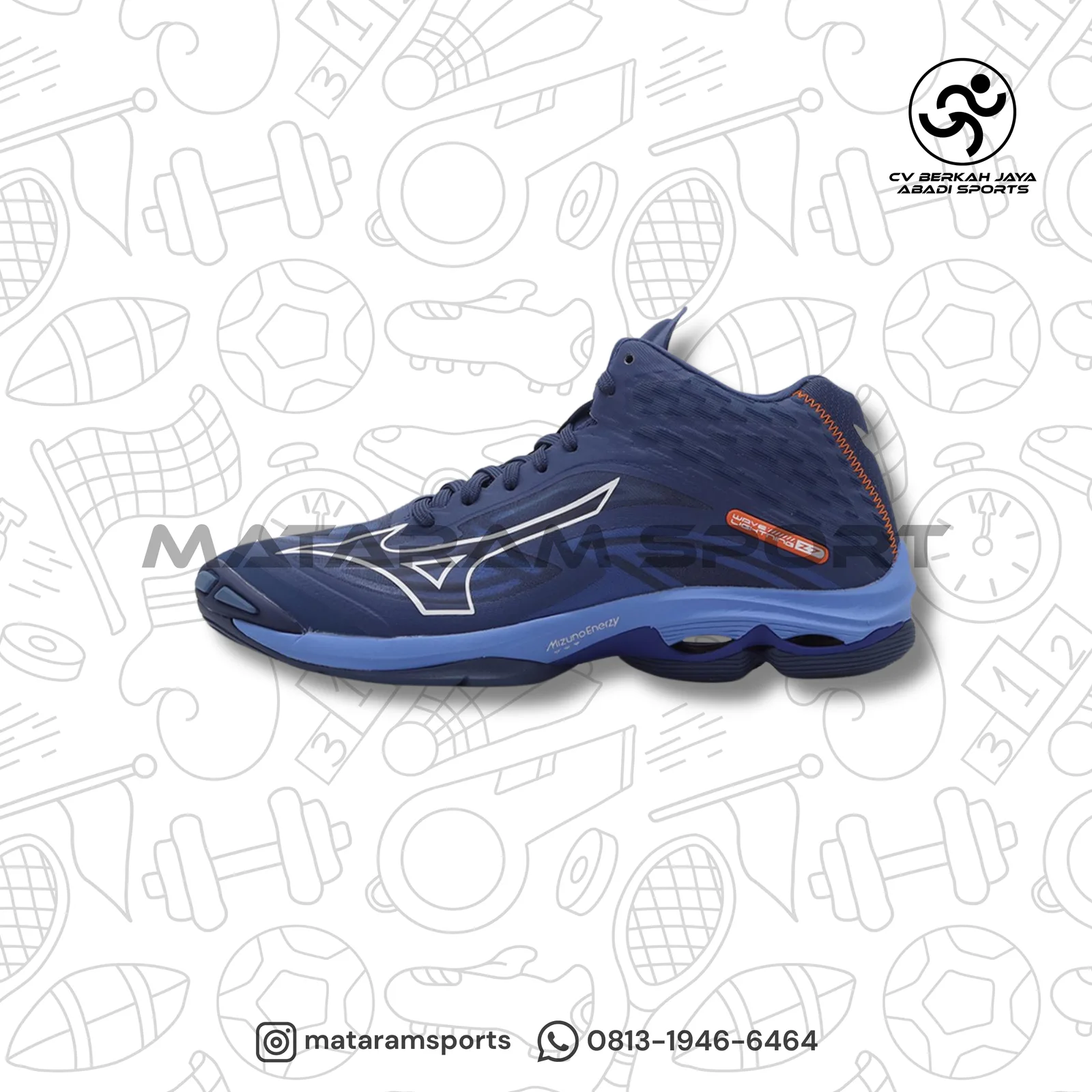 Sepatu Volley Mizuno Wavelightning Z7 3
