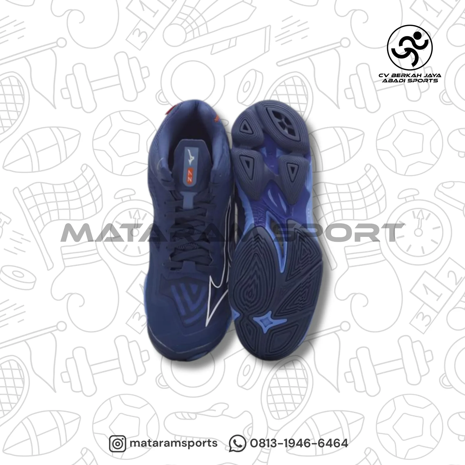 Sepatu Volley Mizuno Wavelightning Z7 4
