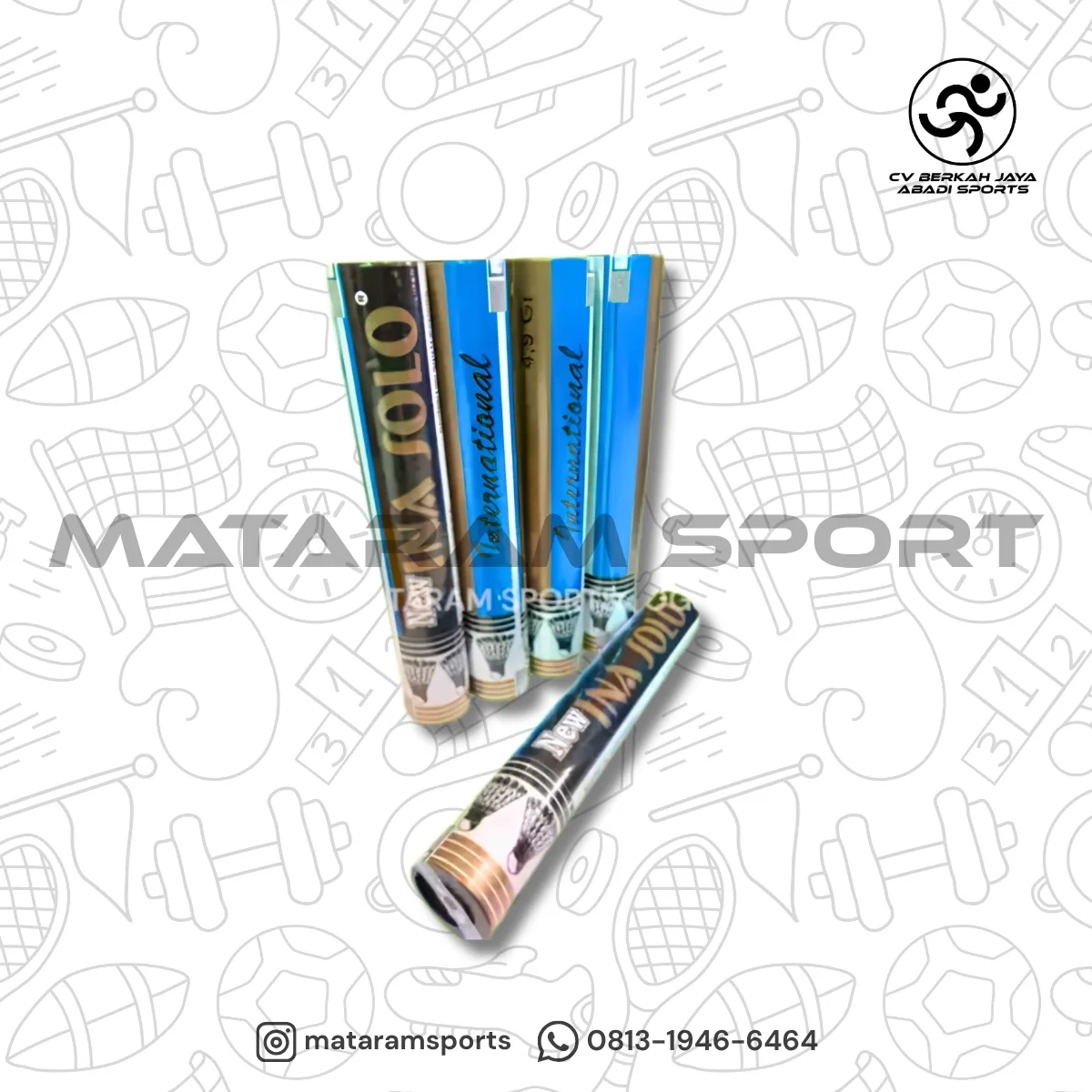 Shuttlecock Tumpul Ina Solo 3