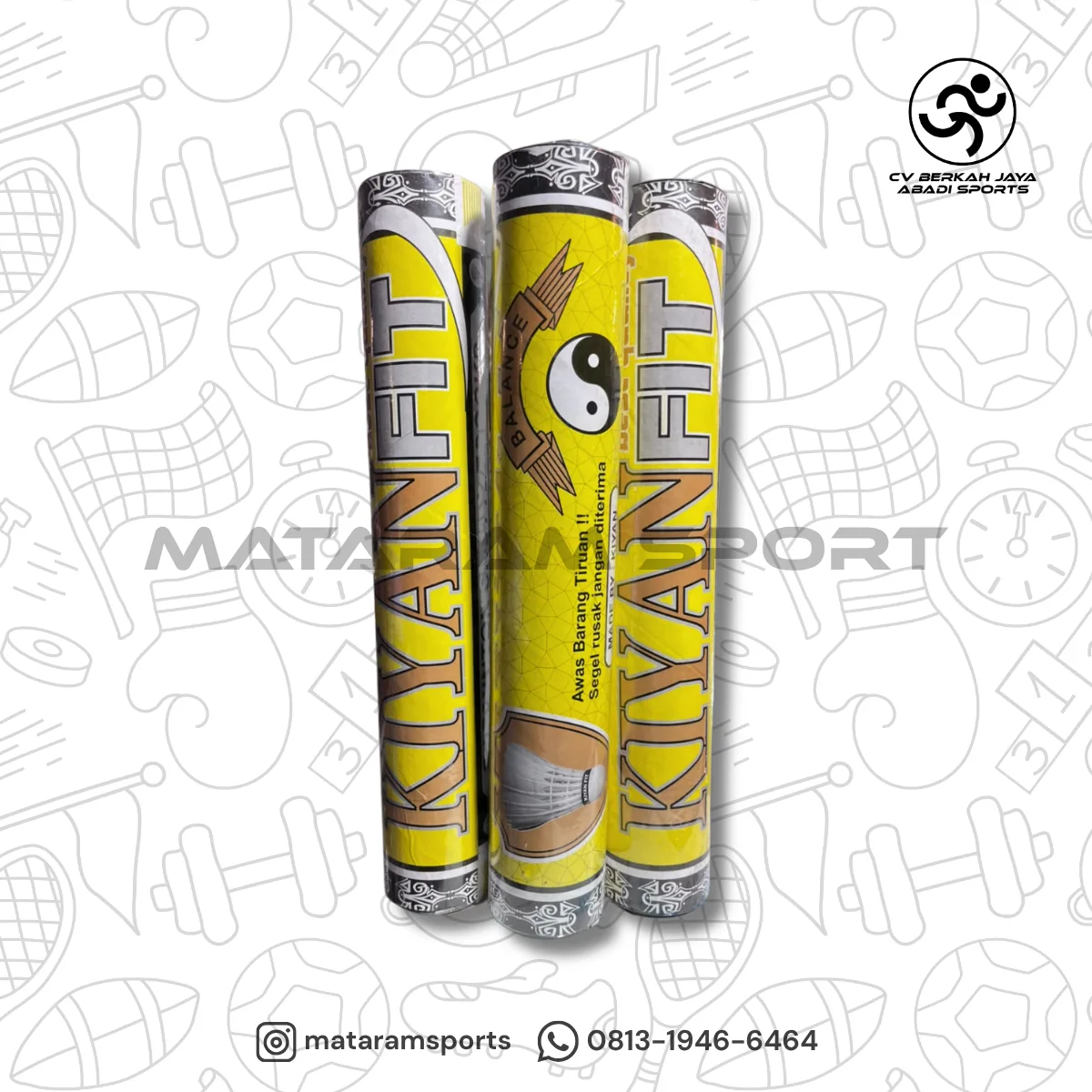 Shuttlecock Tumpul KiyanFit 3