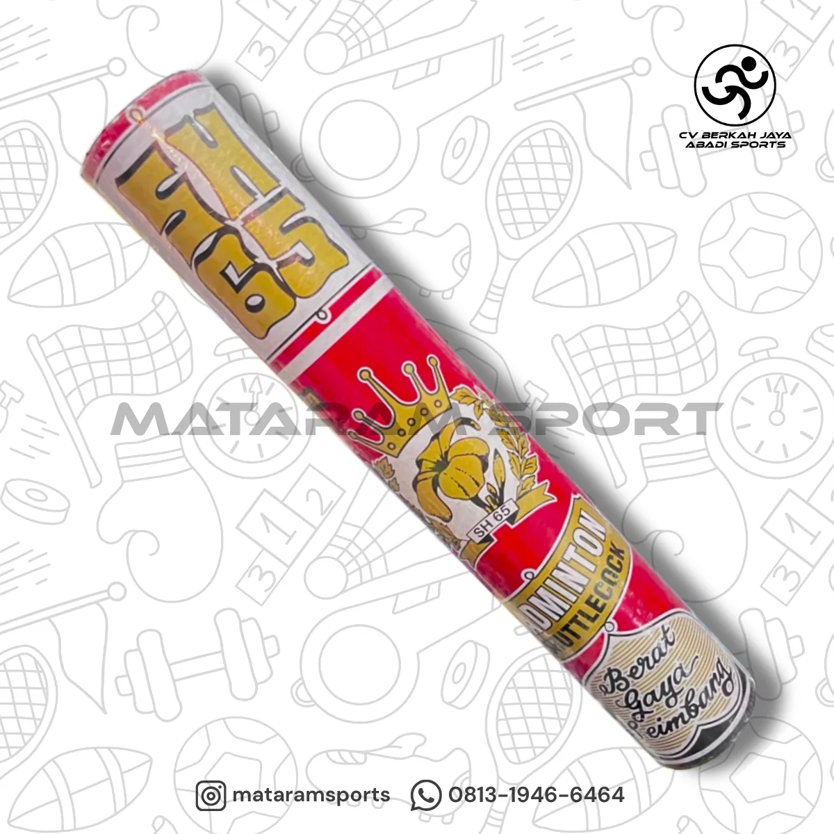 Shuttlecock Tumpul Semboja Hitam 4