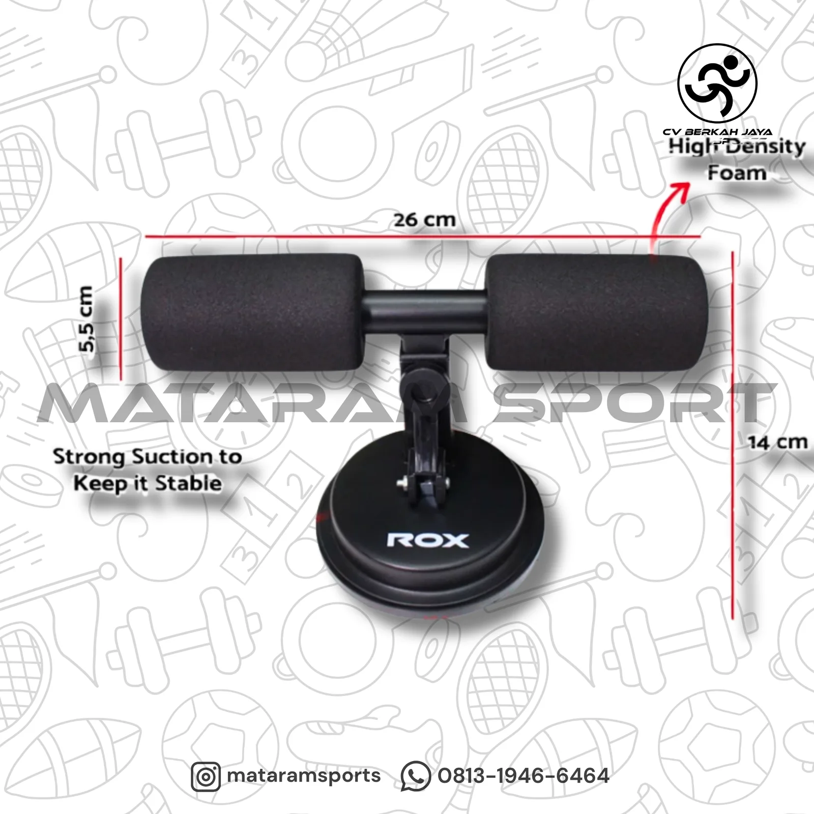 Sit Up Assist Portable ROX RSP-21 2