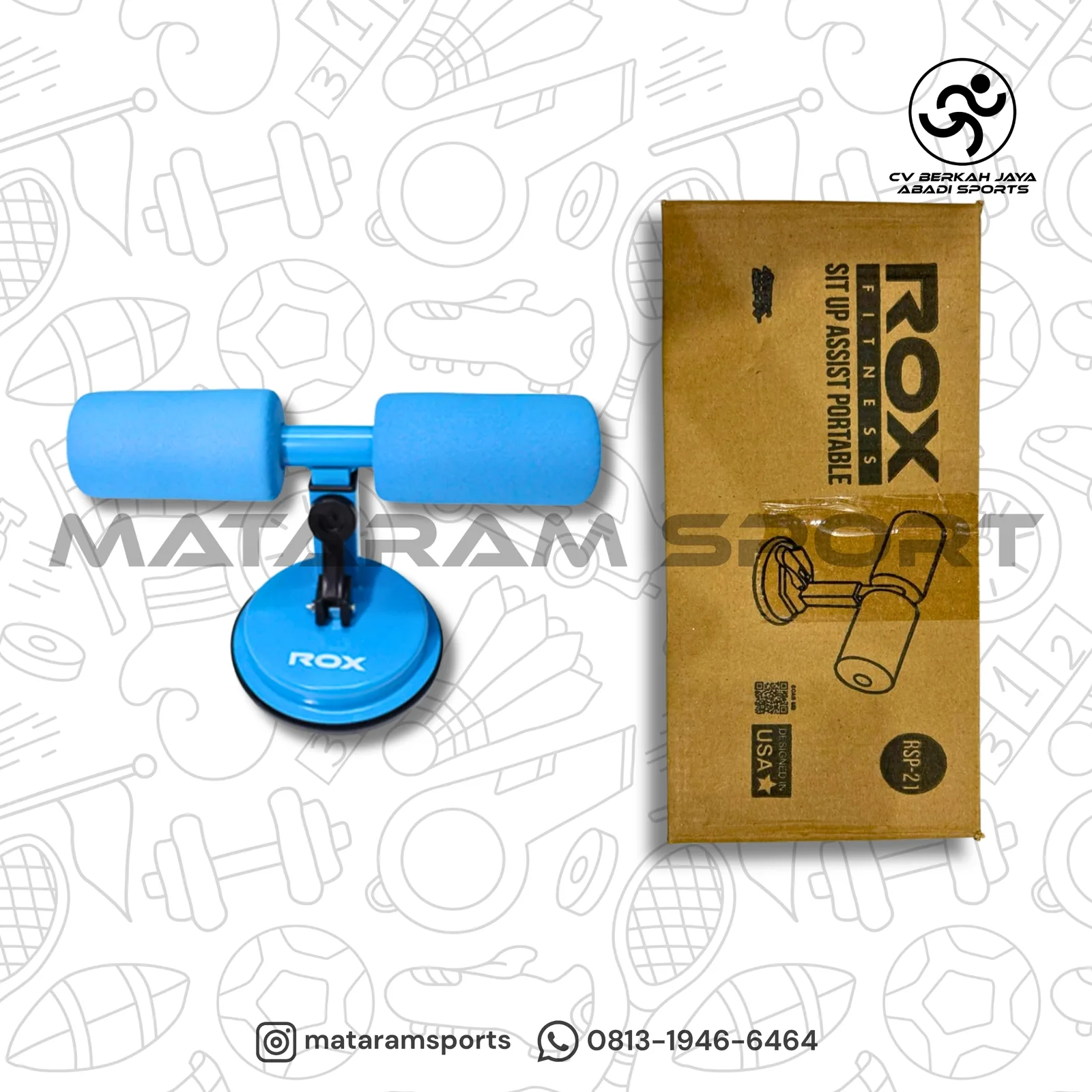 Sit Up Assist Portable ROX RSP-21 3