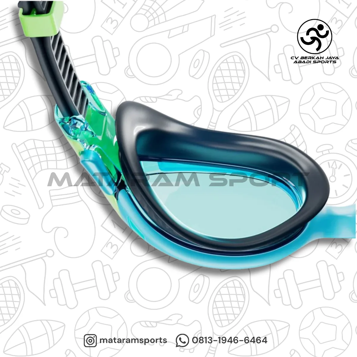Speedo Biofuse 2.0 Junior Blue Green 3