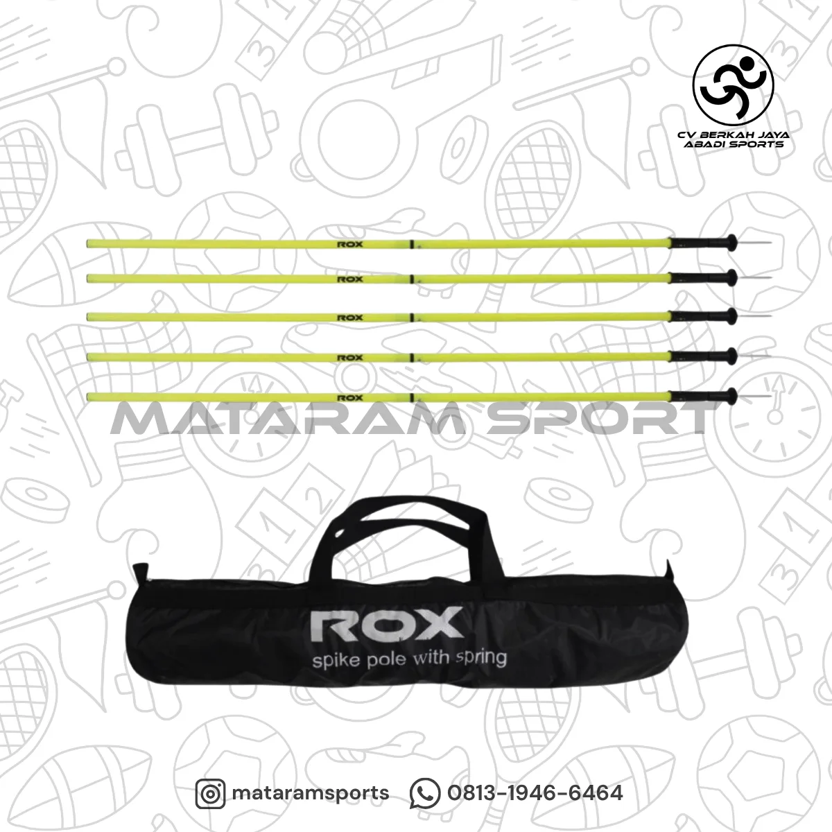 Spike Pole With spring ROX
