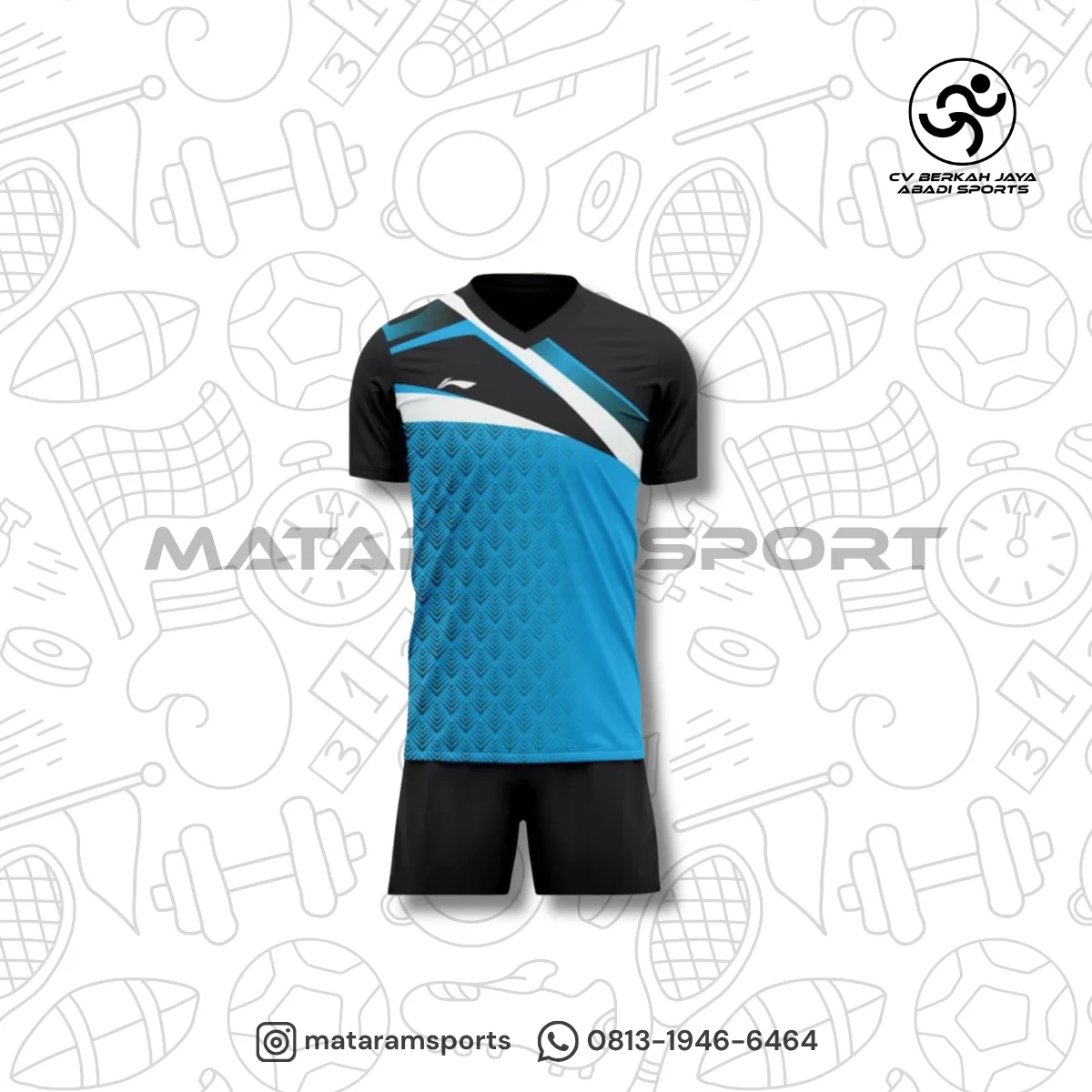 Stelan Kaos Badminton Anak / Junior 6