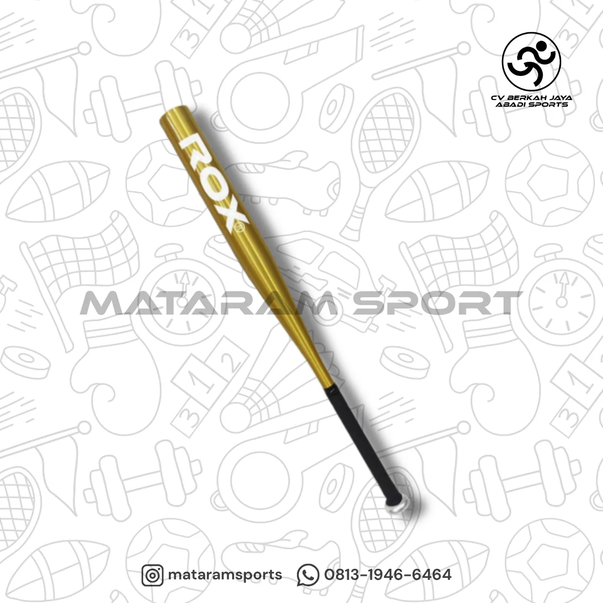 Stik Baseball Softball ROX / Stick Tongkat Pemukul 4