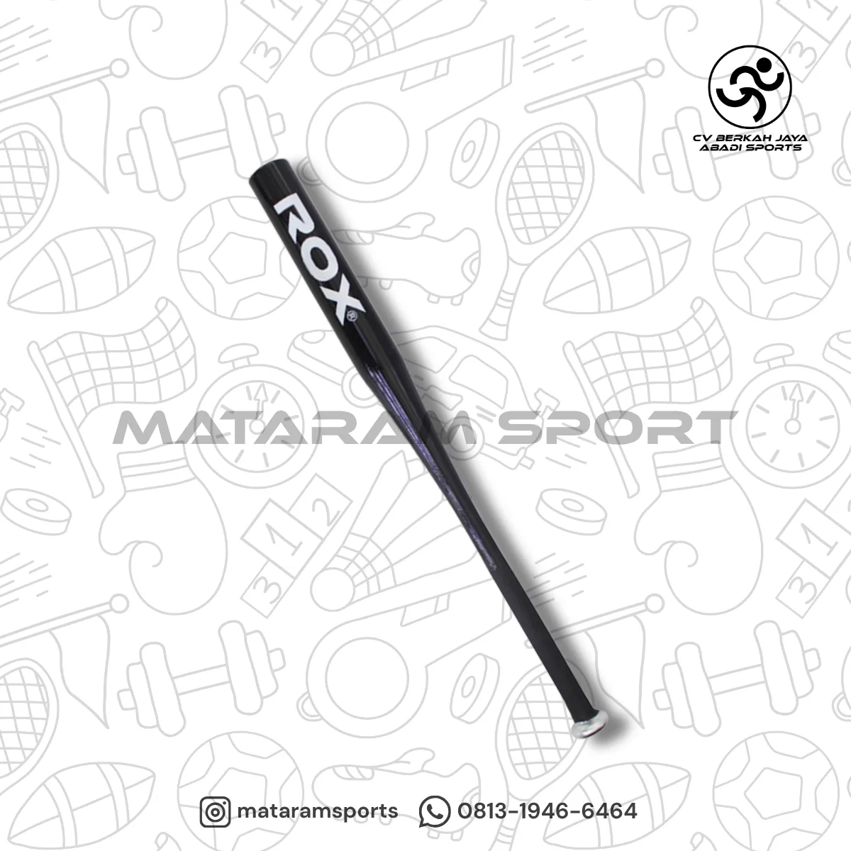 Stik Baseball Softball ROX / Stick Tongkat Pemukul 6