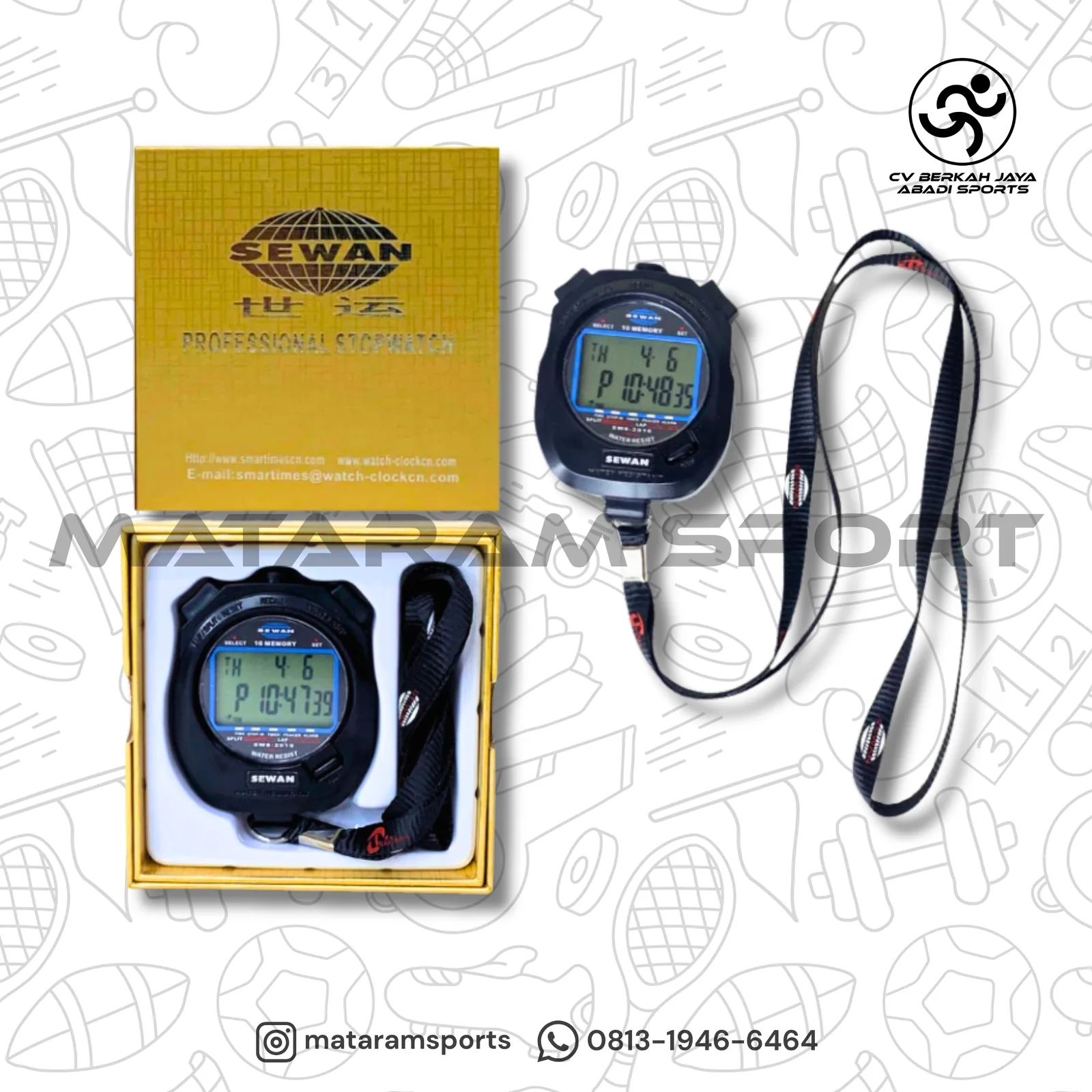 Stopwatch Sewan 10 dan 30 Memories