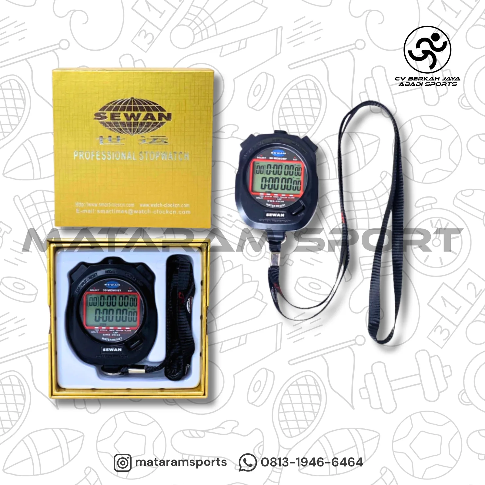 Stopwatch Sewan 10 dan 30 Memories 3